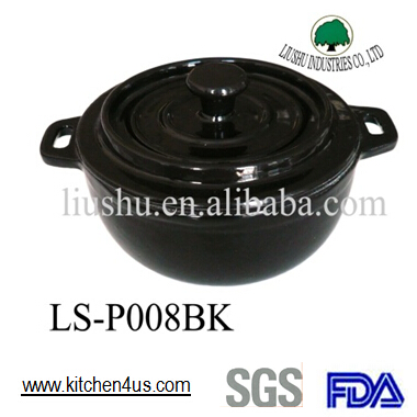 2015 Hot selling 0.5L mini enamel cast iron pot