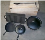 cast iron camping set