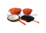 enamel cast iron cookwre sets