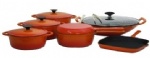 cast iron cookware set